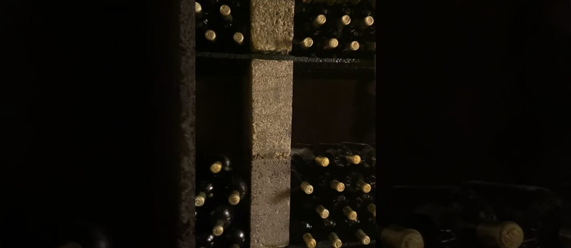 Museum Stock at Chateau Bellevue #winecellar #oldwines #bottleage Museum Stock at Chateau Bellevue #winecellar #oldwines #bottleage
