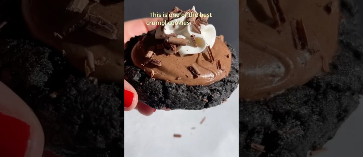 POV: you just made THE BEST crumbl French silk pie cookie copycat!! #cookierecipe #crumblcookies