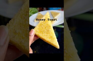 Honey Sesame Toast | Honey Toast |Sesame Honey Toast #toast