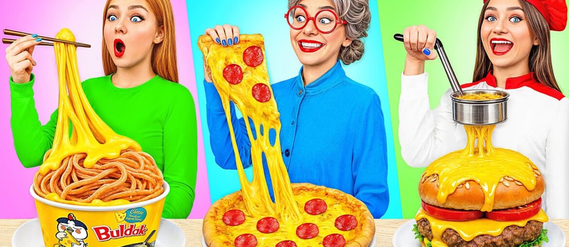 Me vs Grandma Cooking Challenge | Awesome Kitchen Tricks by Multi DO Challenge Me vs Grandma Cooking Challenge | Awesome Kitchen Tricks by Multi DO Challenge
