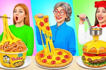 Me vs Grandma Cooking Challenge | Awesome Kitchen Tricks by Multi DO Challenge