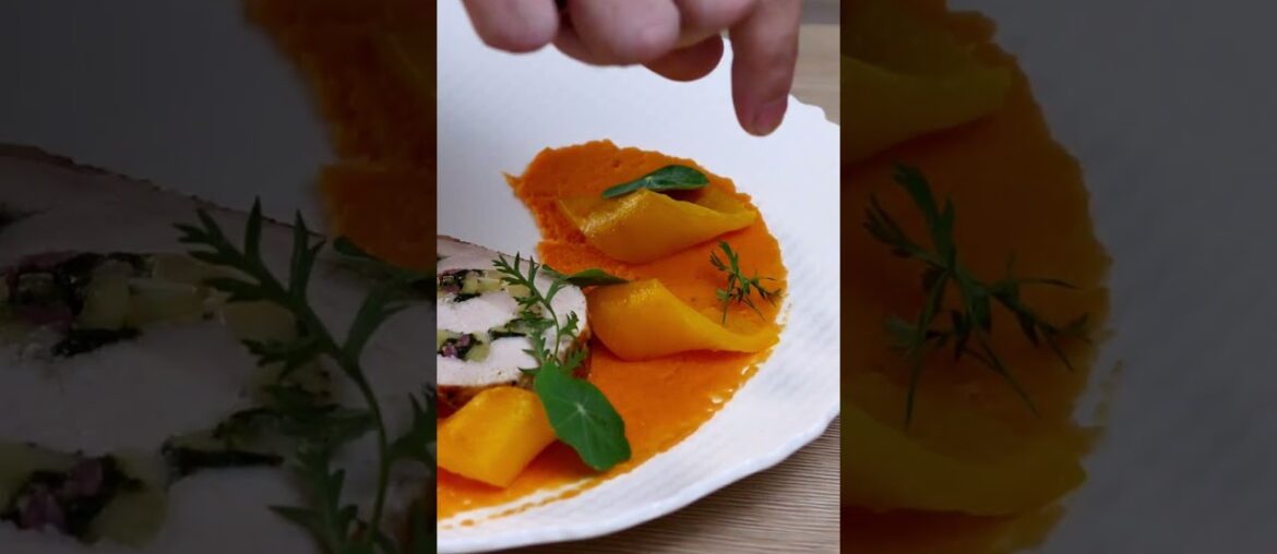 Fine Dining Pork Loin Roulade: Home Plating Guide