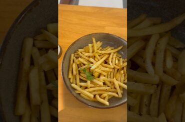 French fries for lunch yummm