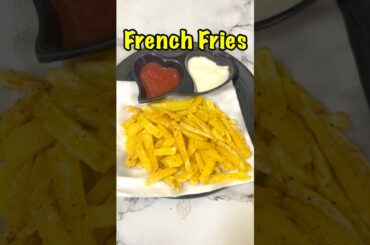 Crispy and Perfect French Fries at home #ytshorts #recipe #viralshorts #frenchfries