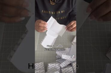 How to make French Fry Boxes #frenchfries #foodpackaging #shortsfeed #corporateevents