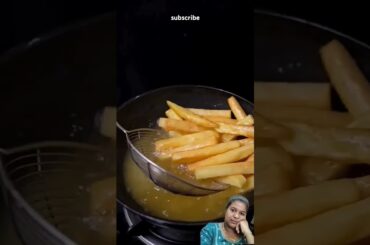potato snacks - french fries recipe - french fries #potatosnacks #frenchfries #friedpotato #viral