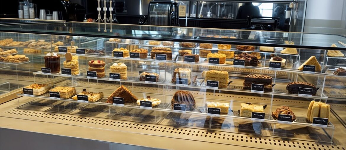 Very delicious French-style cakes that not everyone knows the location of / Street food /Cafe Bakery