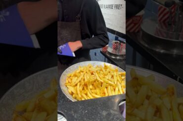 Life me aise french fries kabhi try nahi kare honge #frenchfries #foodie #streetfoodindia #burger