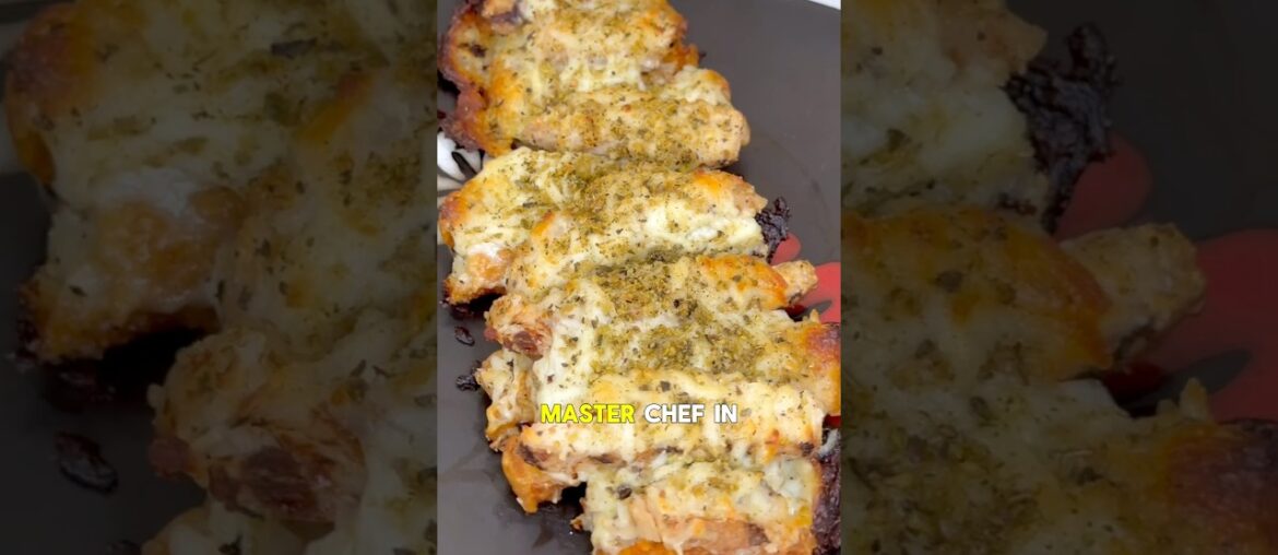 Chicken Alfredo French Fry Skewers! #recipe #foodhacks #youtubeshorts #viral #yum