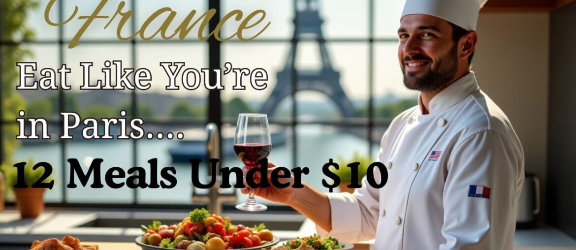 Eat Like You’re in Paris for $10 or Less! |  12 Elegant French Meals Anyone Can Make. #food