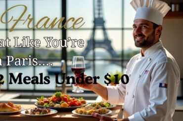 Eat Like You’re in Paris for $10 or Less! |  12 Elegant French Meals Anyone Can Make. #food