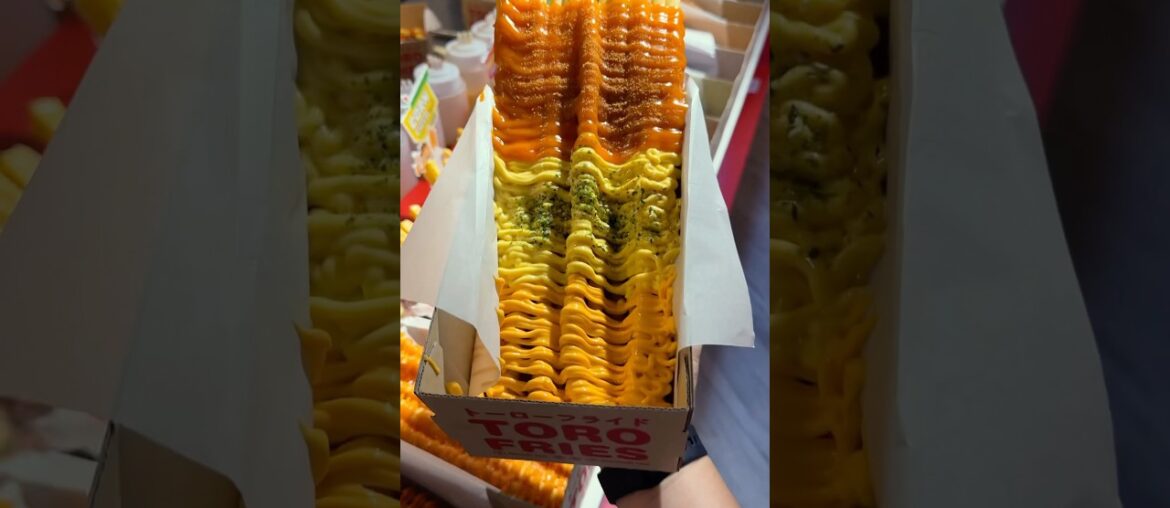 GIANT 30cm French Fries! Have You Tried These?