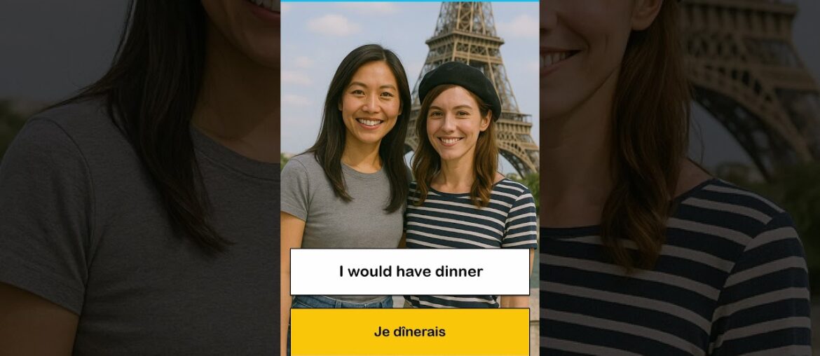 How To Say In French I I would have dinner