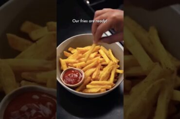 Perfect French fries | crunchy crispy fries | potato fries #new #food #frenchfries #shorts #viral
