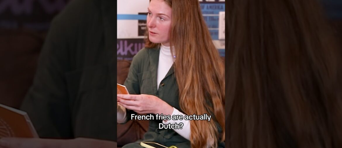 French fries are Dutch?! #netherlands #history #food #frenchfries #goesdutch #interview #darrenkiely