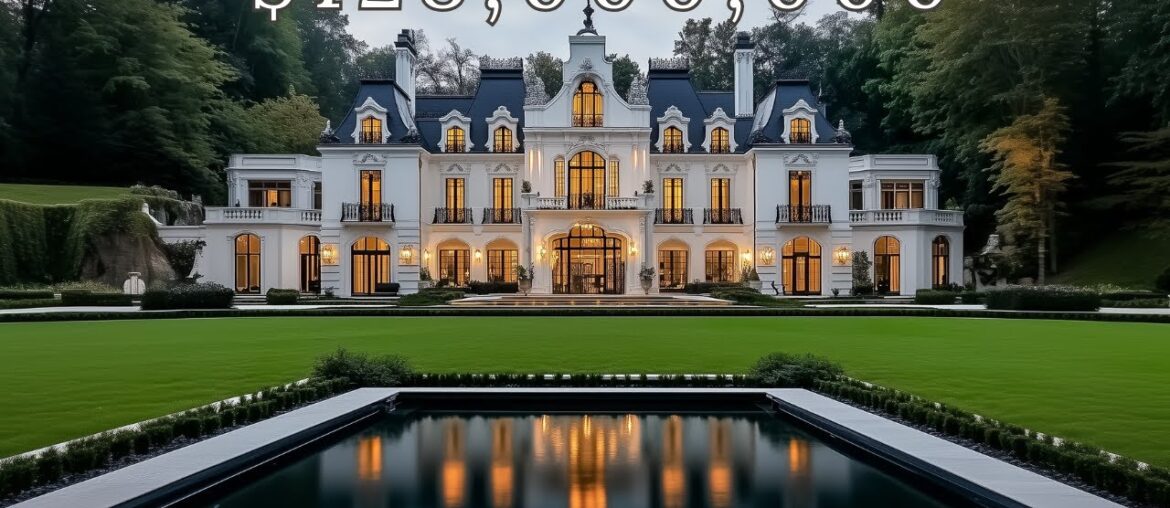 Touring a $128,000,000 Modern French Chateau in Switzerland – MANSION TOUR Touring a $128,000,000 Modern French Chateau in Switzerland - MANSION TOUR