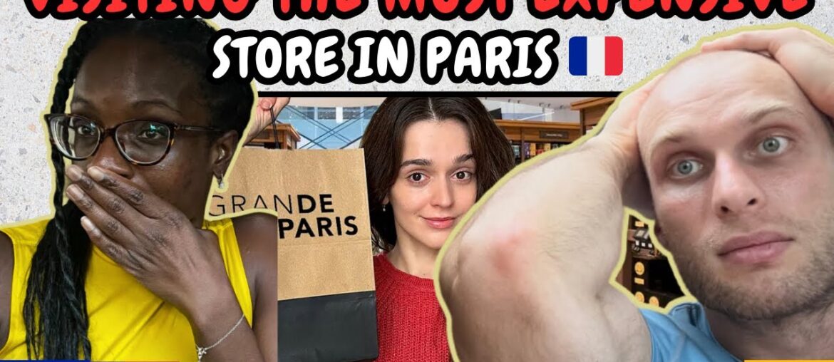 REACTION TO Visiting the Most Expensive Grocery Store in Paris (Inside the French Erewhon)
