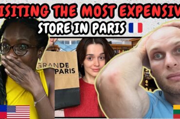 REACTION TO Visiting the Most Expensive Grocery Store in Paris (Inside the French Erewhon)