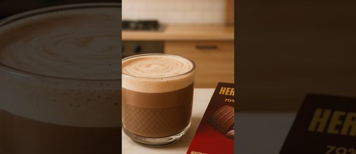 French hot chocolate #food #drink #recipe #french #hotchocolate #trendingvideo #trendingshorts