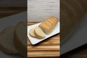 EASY FRENCH BREAD - Full Recipe Link in Description #Bread #Baking  #Homemade #FoodShorts #Shorts
