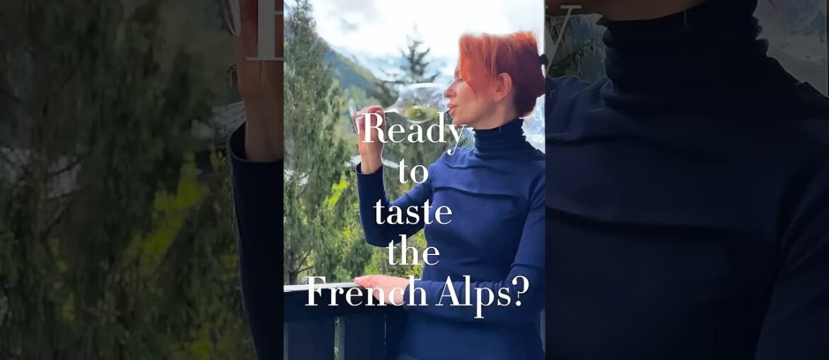 Tasting the Alps #travelwithsommelier #savoie #montblanc #chamonix #winetasting #alps #frenchwine