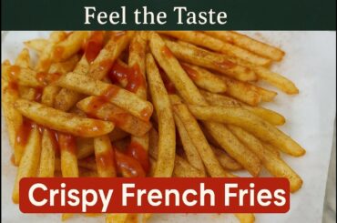 Crispy French Fries Recipe | Extra Crunchy & Perfect Every Time!