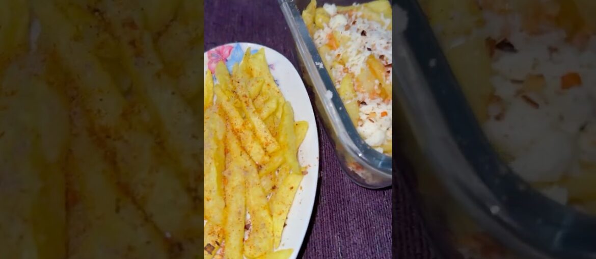 French fries|#tiffinrecipe #viral#recipe#new#shorts#newytshorts#youtubeshorts#food#ytshorts