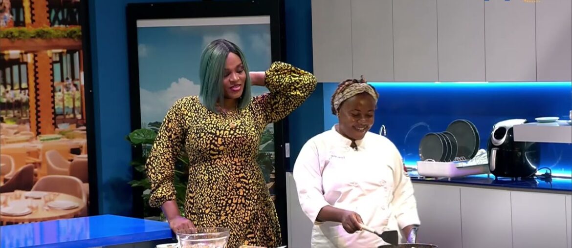 WUN KITCHEN: Chef Wunmi brings flavor with her French toast chicken sandwich on Wake Up Nigeria WUN KITCHEN: Chef Wunmi brings flavor with her French toast chicken sandwich on Wake Up Nigeria