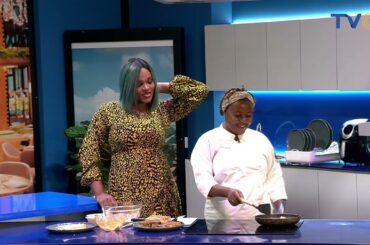 WUN KITCHEN: Chef Wunmi brings flavor with her French toast chicken sandwich on Wake Up Nigeria