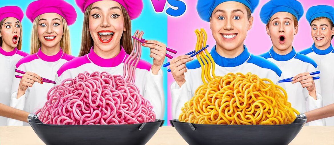Boys VS Girls Cooking Challenge | Awesome Kitchen Tricks by Multi DO Challenge