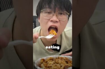 I survived on French fries for 100 Hours #shorts #fries #fastfood #food