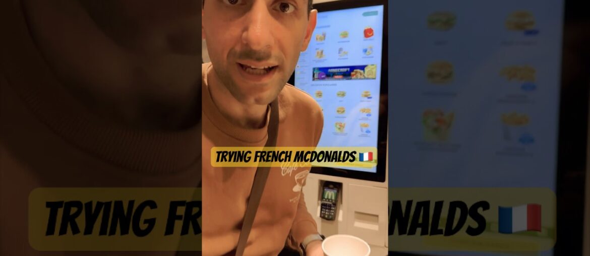 Why French McDonald's Makes Coffee So Differently? Coffee in Paris