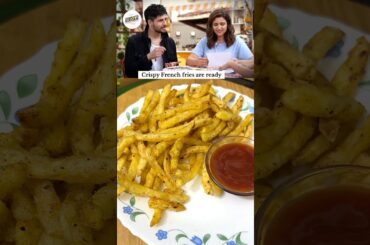 Siddharth Malhotra Favourite “ French Fries “ Recipe | Make Crispy French Fries at Home | #shorts
