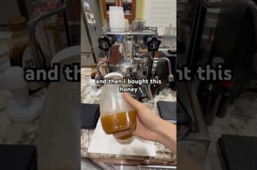 How I made my lattes not suck anymore (it’s all in the sweetener) #shorts