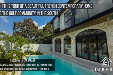 Beautiful French Contemporary Home in Orchard Villa for Sale