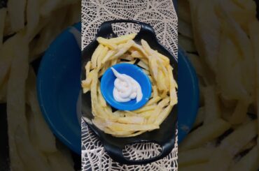 crispy french fries #trending #recipe #youtube #youtubeshorts #shortfeed #cooking #food#frenchfries