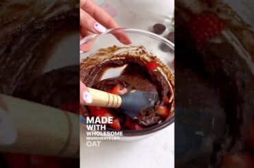 Chocolate Strawberry Brownie Lava Cakes