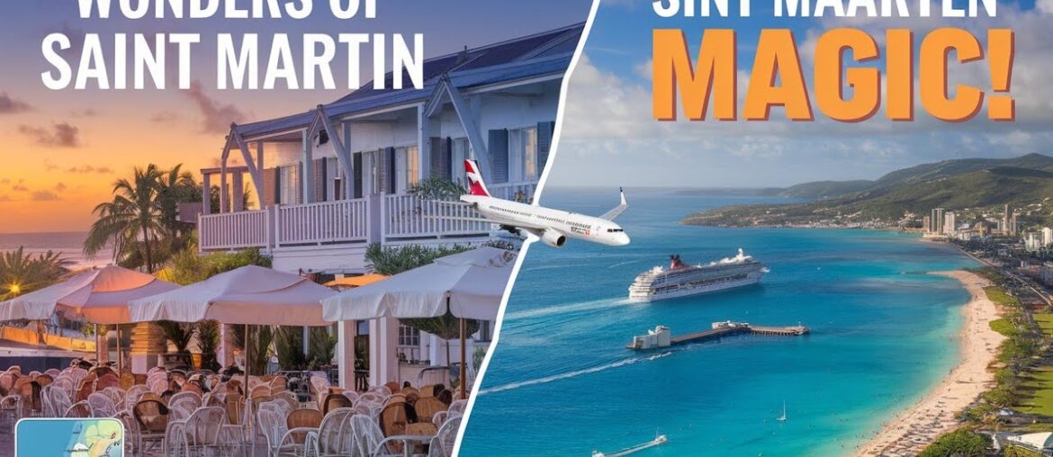 Discover Saint Martin - Sint Maarten in Stunning 4K Drone Footage!