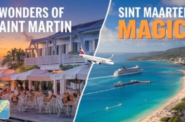Discover Saint Martin - Sint Maarten in Stunning 4K Drone Footage!