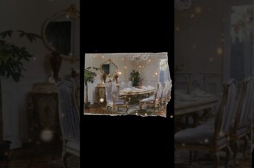 French Hand-Painted Dining Set | Where Art Meets Everyday Elegance#furniture #homedecor