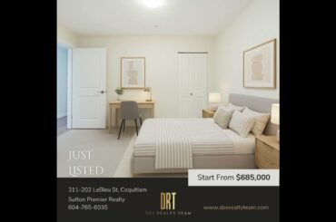 Maillardville 2 Bedroom Condo for sale @ 202 Lebleu St.