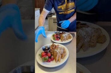 Cinnamon Toast Crunch French Toast #food #oldscoolkevmo #cooking