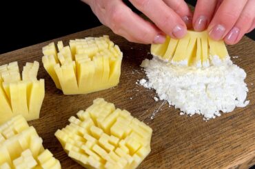 This potato recipe has millions of views. It tastes better than French fries!