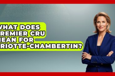 What Does Premier Cru Mean For Griotte-Chambertin? - France Fact File