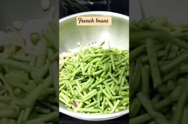 French Beans Recipe #trending #shorts #trending #recipe #ytshorts #cooking #food #foodie