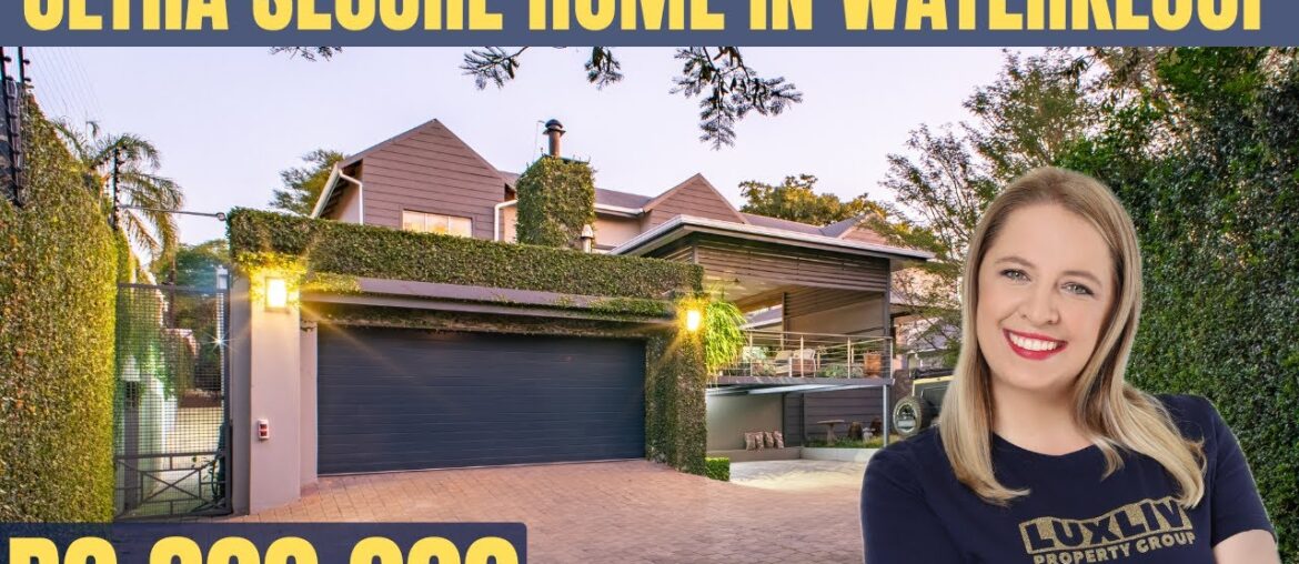 R9,800,000 Ultra Secure 6-Bedroom Home in Waterkloof | Paddle Court, Pizza Oven & Solar Power