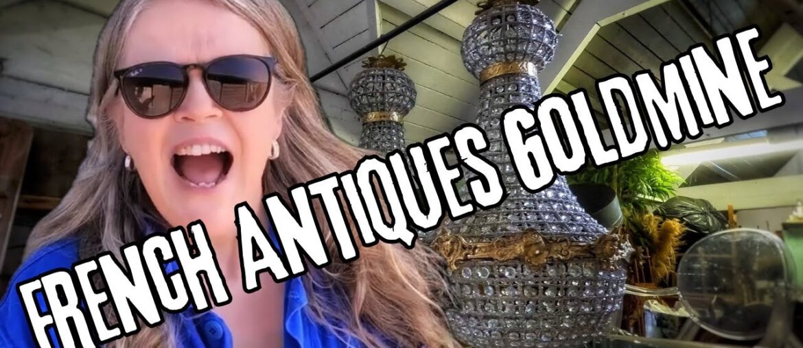 Unearthing Hidden French Treasures – Shed to Showroom – Day 1 Unearthing Hidden French Treasures - Shed to Showroom - Day 1