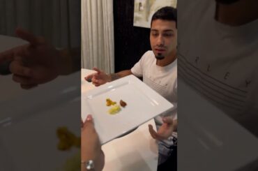 Mom serves son big plate of food and gives dad a little bit #shorts