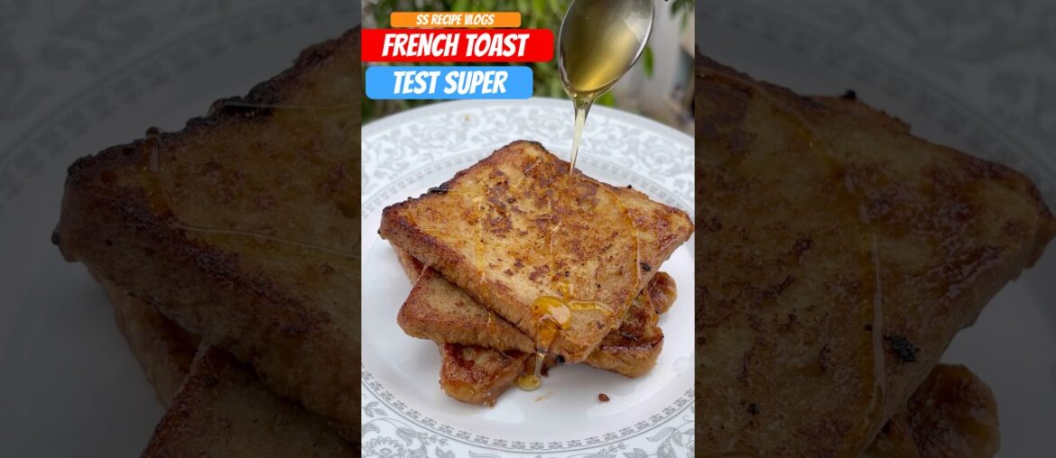 HOW TO MAKE FRENCH TOAST #short #shortvideo #frenchtoast #toast #ssrecipevlogs #recipe #food