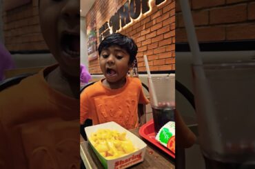 French fries and Zulu #funny #cute #comedyfilms #masti #cutebaby #funnycomedy #burgerking